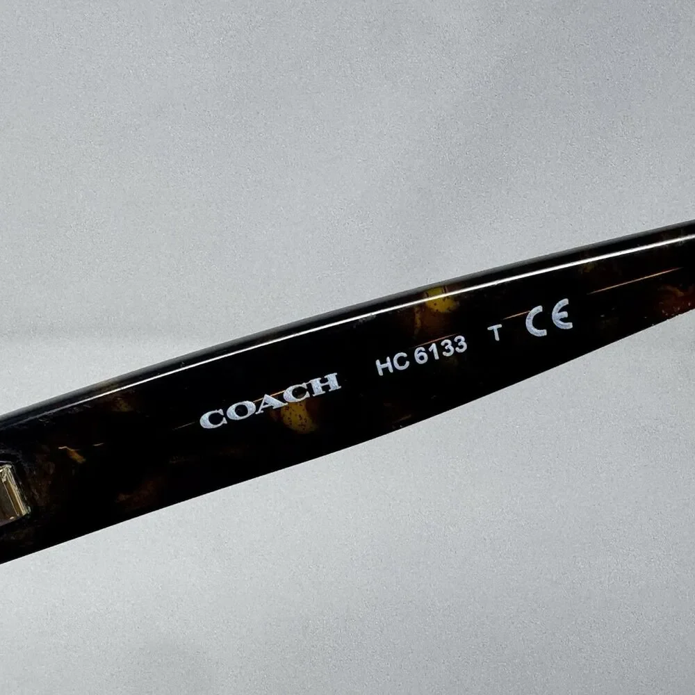 Coach HC6133 5120 Dark Tortoise Eyeglass Frames 53-17-140